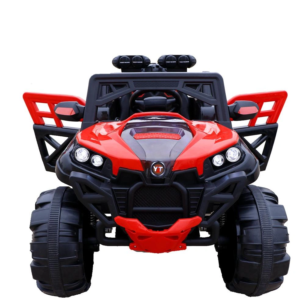 Unleash Adventure: 4x4 Jeep Ride-On with Inflatable Wheels & 2.4G Remote Fun for Kids!